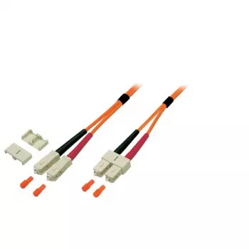 Cavo in fibra ottica EFB Elektronik O6423.050 0,5 m SC arancione
