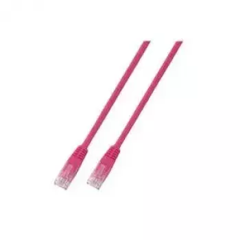 Cavo di rete EFB Elektronik RJ45 U/UTP Cat.5e 3 m magenta