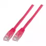 EFB Elektronik K8100MA.15 Cavo patch RJ45, Cat.6 U/UTP, 15 m, magenta