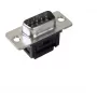 Connettore per filo D-Sub EFB Elektronik 29062.1, finitura nero metallizzato