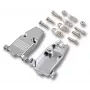EFB Elektronik E-GP09G Cappuccio D-Sub completamente in metallo con scarico di tensione, 9 pin, argento