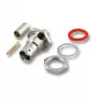 Connettore per cavo BNC EFB Elektronik 52515.1, finitura argento