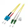 Cavo in fibra ottica EFB Elektronik O0383.1 1 m LC SC giallo