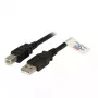 Cavo USB EFB Elektronik USB 2.0 A/B 3,0 m nero connettore maschio/connettore maschio