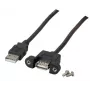 Cavo USB EFB Elektronik K5291SW.3V2 3 m USB A nero