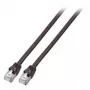 Cavo di rete EFB Elektronik S/FTP Cat.6 RJ45 nero 1 m