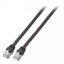 Cavo di rete EFB Elektronik S/FTP Cat.6 RJ45 nero 3 m