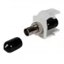Modulo keystone EFB Elektronik EB529 piatto nero bianco