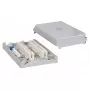 EFB Elektronik LSA Minibox 201 C, 20 coppie, incl. 2x strisce di sezionamento a 10 coppie, grigio