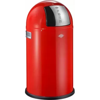 Cestino portarifiuti Wesco Pushboy 50 l, rosso, modello 112797