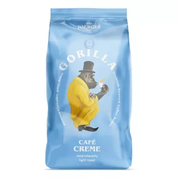 Chicchi di caffè Gorilla Joerges Café Creme 1 kg – tostatura leggera, chicchi interi