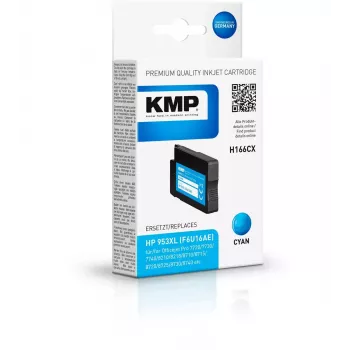 Cartuccia d'inchiostro KMP H166CX alta capacità ciano