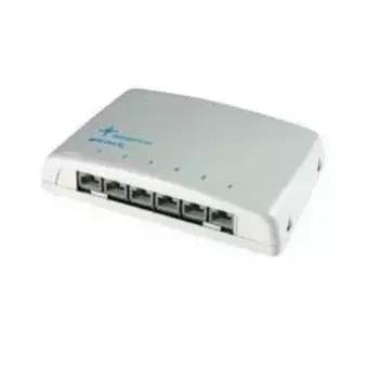 Mini distributore Telegärtner MPD6-H K, Cat.6A, 6x RJ45 non schermato (J02021A0053)