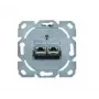Presa di rete 2 x RJ-45 Telegärtner J00020A0510