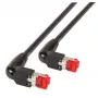 Cavo di rete EFB Elektronik K4137SW.5 RJ-45 Cat6a 5 m nero