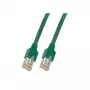 EFB Elektronik K8013.1,5 Cavo patch RJ45, Cat.5e SF/UTP, 1,5 m, verde