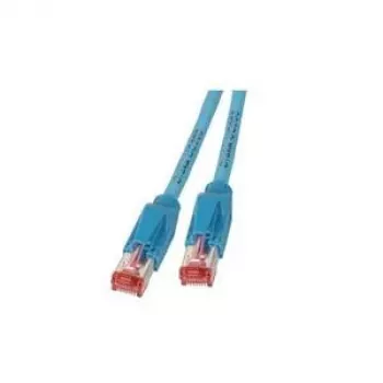 Cavo di rete EFB Elektronik RJ45 S/FTP Cat6a blu 7,5 m