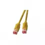 Cavo di rete EFB Elektronik RJ45 S/FTP Cat6a RJ-45 SF/UTP 7,5 m giallo