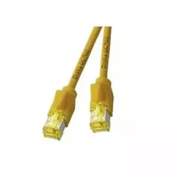 Cavo di rete EFB Elektronik RJ45 S/STP Cat6a 1 m giallo