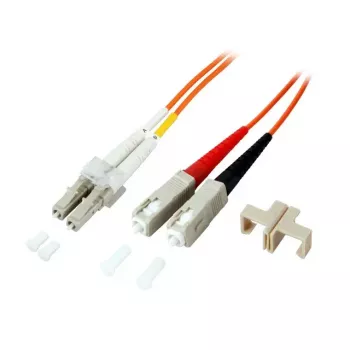 Cavo in fibra ottica EFB Elektronik O0320.10 10 m LC SC arancione