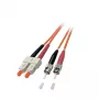 Cavo in fibra ottica EFB Elektronik O6353.1 1 m SC ST arancione