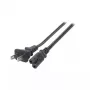 Cavo di alimentazione EFB Elektronik EK496.1,8 nero 1,8 m