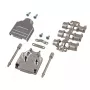 EFB Elektronik E-MHDM 37-K Cappuccio D-Sub completamente in metallo, 180°, 37 pin