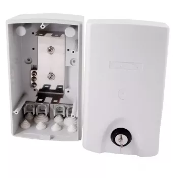 Custodia elettrica EFB Elektronik 46049.1 grigio larghezza 103 mm profondità 90 mm altezza 185 mm