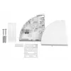EFB Elektronik 53712.1 Custodia micro per distribuzione con giunzioni, IP20, RAL 7035
