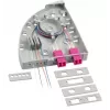 EFB Elektronik 53712.1 Custodia micro per distribuzione con giunzioni, IP20, RAL 7035