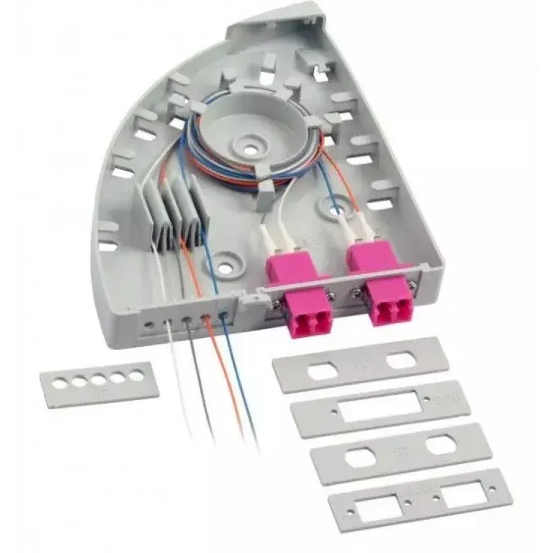 EFB Elektronik 53712.1 Custodia micro per distribuzione con giunzioni, IP20, RAL 7035