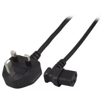 Cavo di alimentazione EFB Elektronik EK460.1,8 nero 3 m BS 1363/A connettore femmina C13
