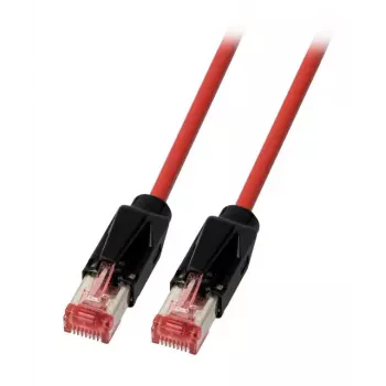 Cavo di rete EFB Elektronik K8048PUI5 RJ-45 Cat6a 5 m nero rosso