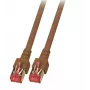 EFB Elektronik K5517.0,15 Cavo patch RJ-45 Cat6 S/FTP, 0,15 m, marrone