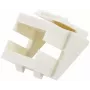 EFB Elektronik 37501WS.1 Telaio in plastica per Keystone, bianco