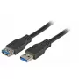Cavo USB EFB Elektronik K5237.1 USB 3.2 Gen 1 1 m nero