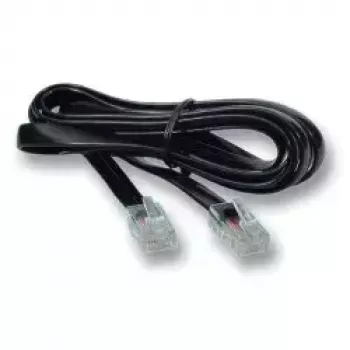 Cavo telefonico EFB Elektronik K2402SW.1 1 m nero