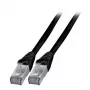 Cavo di rete EFB Elektronik K5538SW.10 RJ-45 Cat6a 10 m nero