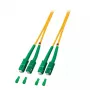 Cavo in fibra ottica EFB Elektronik O2561.0,5 0,5 m SC giallo