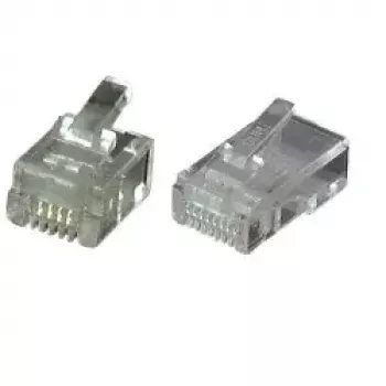 Connettore RJ45 UTP EFB Elektronik E-MO 8/8 SF trasparente