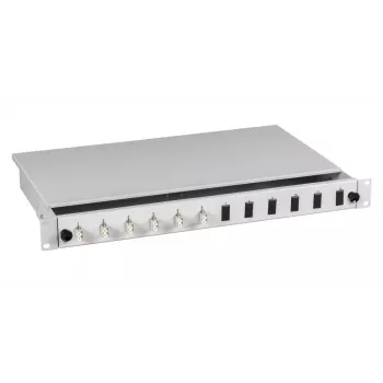 Patch panel EFB Elektronik BA71921.12 — fibra ottica LC, 0U, grigio, 483×44,5×244 mm