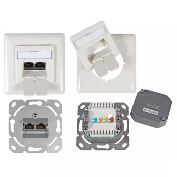 Modulo presa 2 x RJ-45 EFB Elektronik ET-25211.2V1
