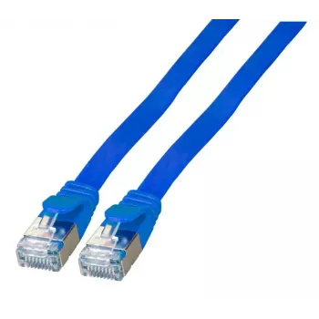 Cavo di rete EFB Elektronik K5545BL.5 RJ-45 Cat6a 5 m blu