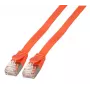 Cavo di rete EFB Elektronik K5545RT.1 RJ-45 Cat6a 1 m rosso