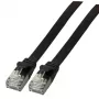 Cavo di rete EFB Elektronik K5545SW.1 RJ-45 Cat6a 1 m nero