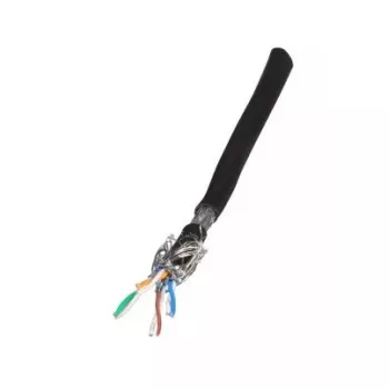 Cavo di rete EFB Elektronik MK7104.100B S/FTP Cat7 100 m nero