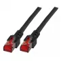Cavo di rete EFB Elektronik K5515.40 nero 40 m Cat6 S/FTP