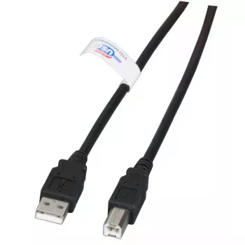 Cavo USB EFB Elektronik K5203.1,8 1,8 m USB A USB B nero
