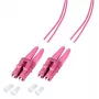 Cavo in fibra ottica EFB Elektronik O0319.3-1.2 3 m 2x LC viola