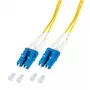 Cavo in fibra ottica EFB Elektronik O0350.3-1.2 3 m 2x LC giallo